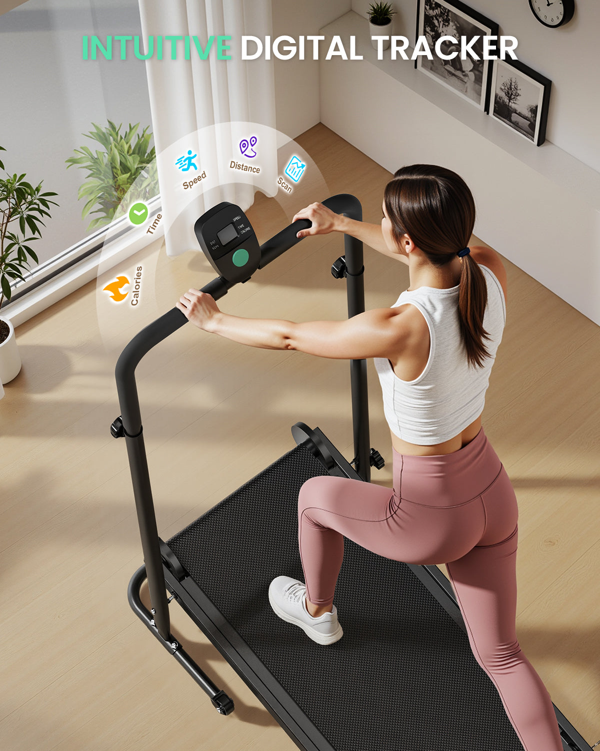 Akluer Non-Electric Treadmill