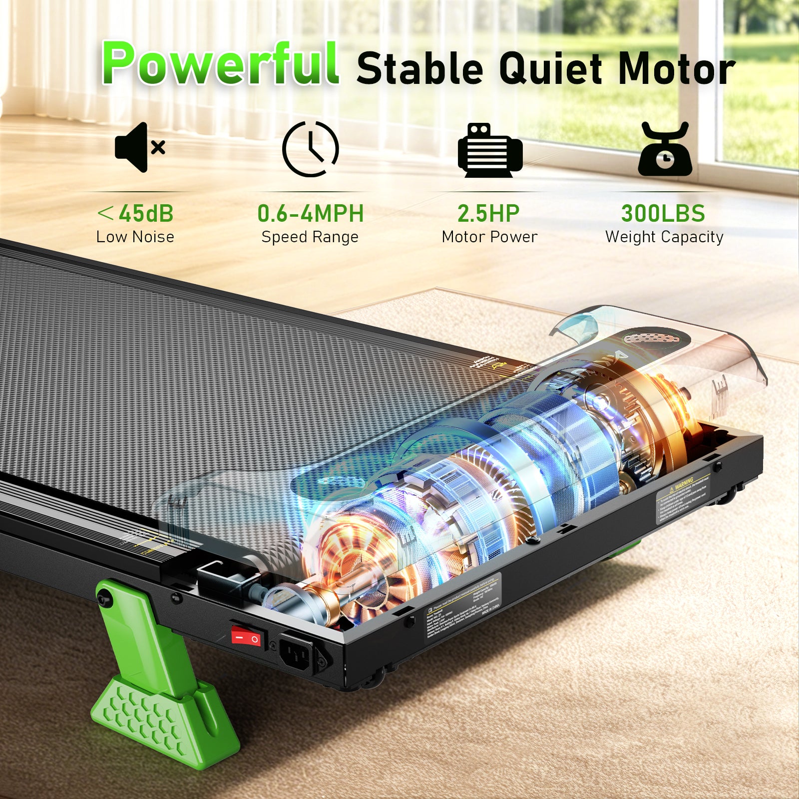 AKLUER Z1  9% Auto Incline Walking Pad Treadmill