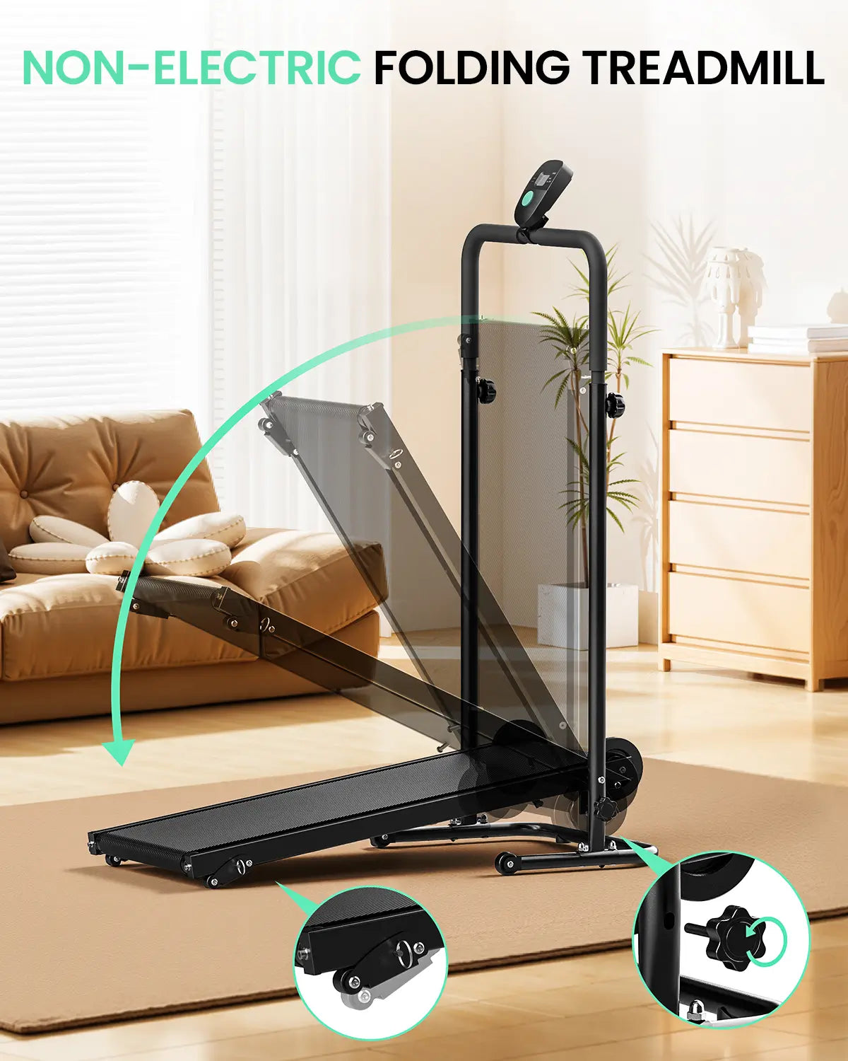 Akluer Non-Electric Treadmill