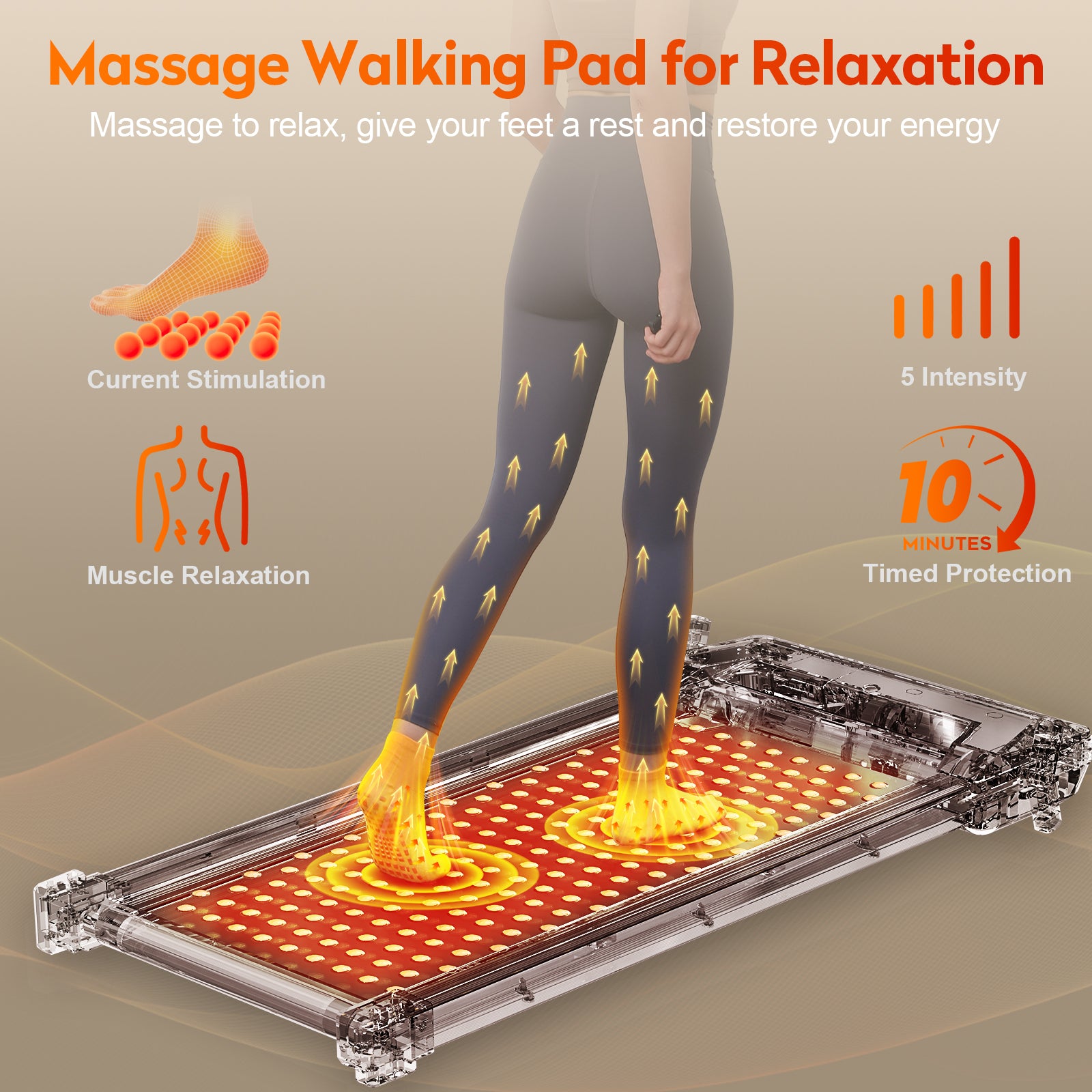 Akluer 520 Dual-Sided Under Desk Treadmill