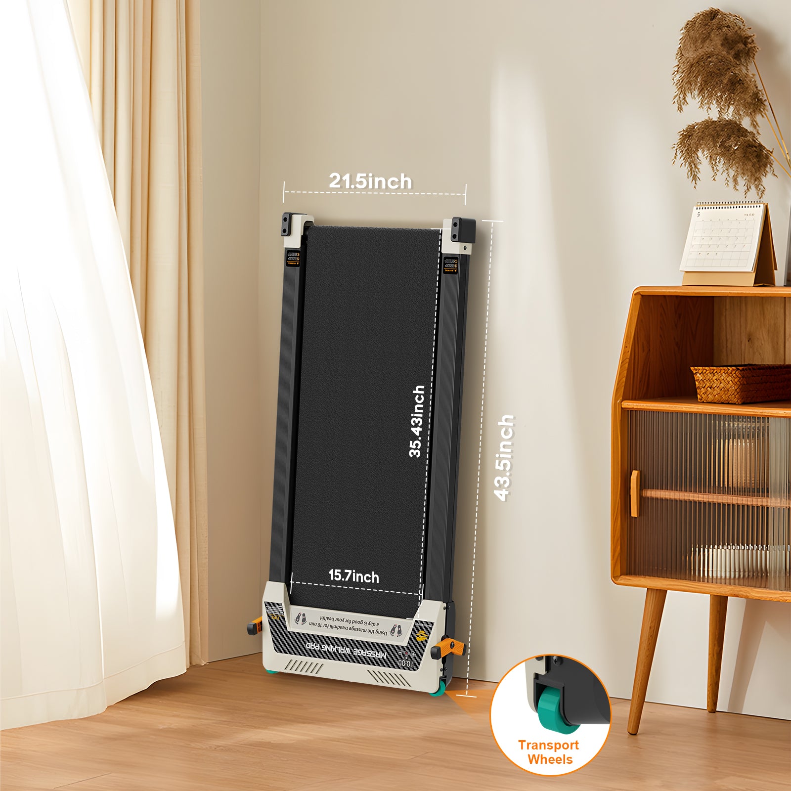 Akluer 520 Dual-Sided Under Desk Treadmill