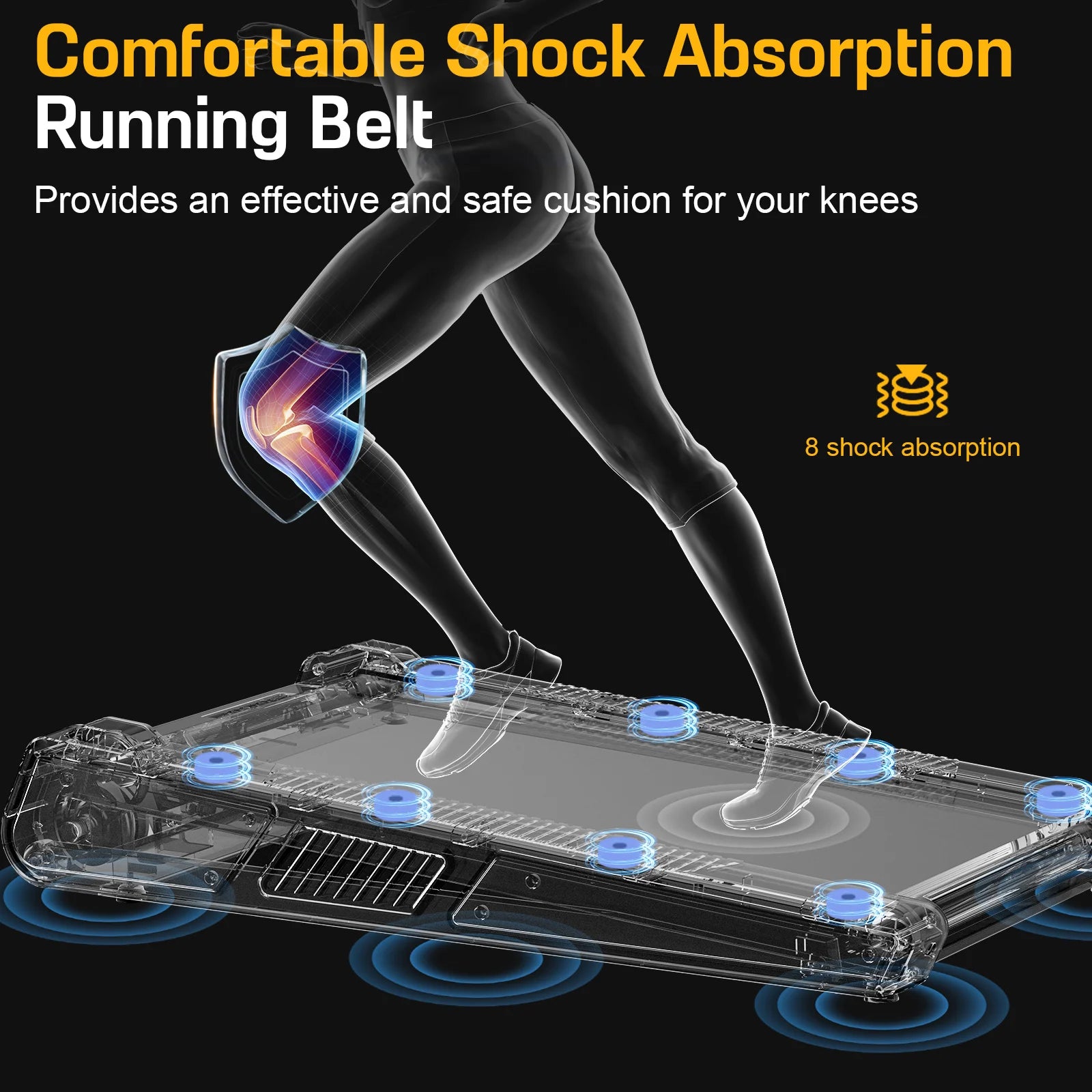 AKLUER F1 Under Desk Treadmill